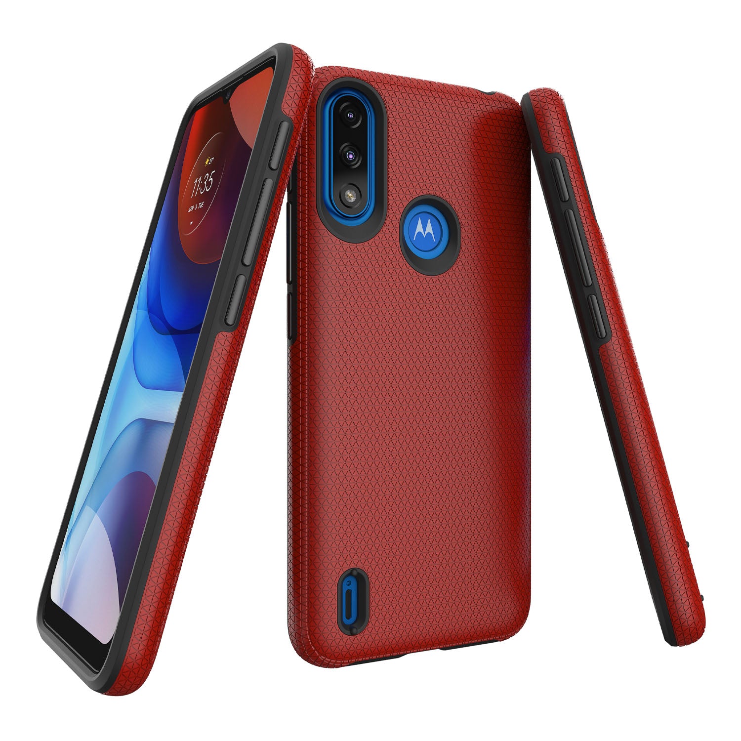 For Motorola Moto E7 Power TPU PC Drop-proof Phone Case Four Corner Protection Phone Back Cover For Motorola Moto E7 Power TPU PC Drop-proof Phone Case Four Corner Protection Phone Back Cover